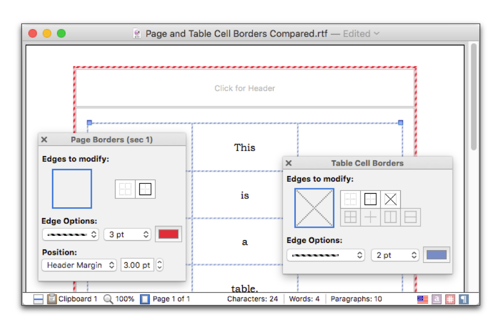 Borders様リクエストページ Nisus Writer Pro User Guide